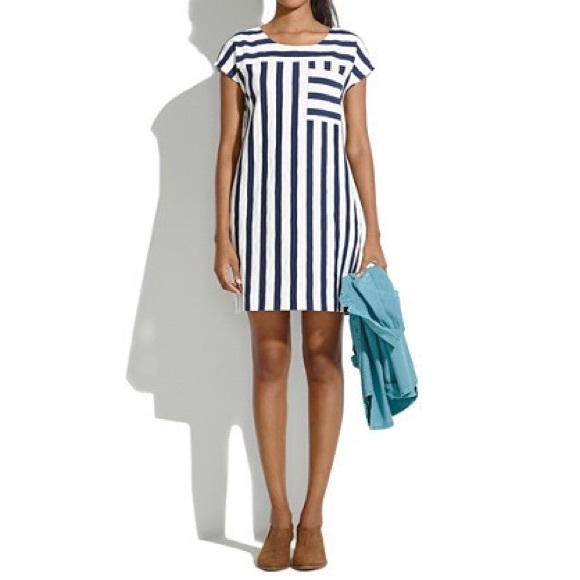 Madewell Dresses & Skirts - Madewell Zipline Minidress in Stripe